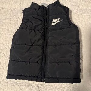 Nike Black Puffer Vest